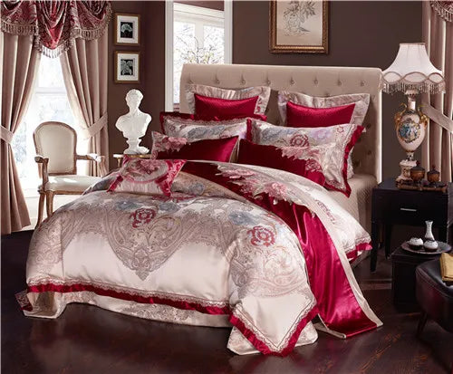 Luxury Satin Cotton Bedding Set – Chic & Smooth