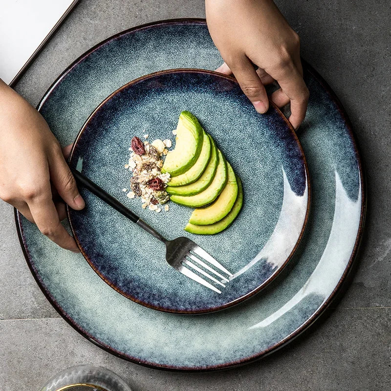 RetroDish – Personalized Ceramic Dining Plate