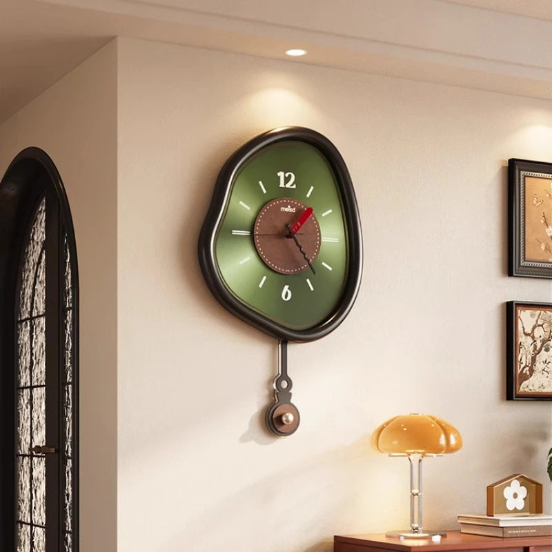 Nova No-Drill Modern Wall Clock