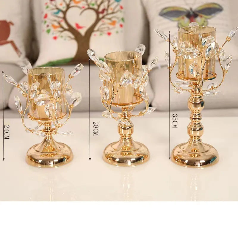 LuxeGlow™ Elegance – Luxury Candlestick Décor for Home & Holiday