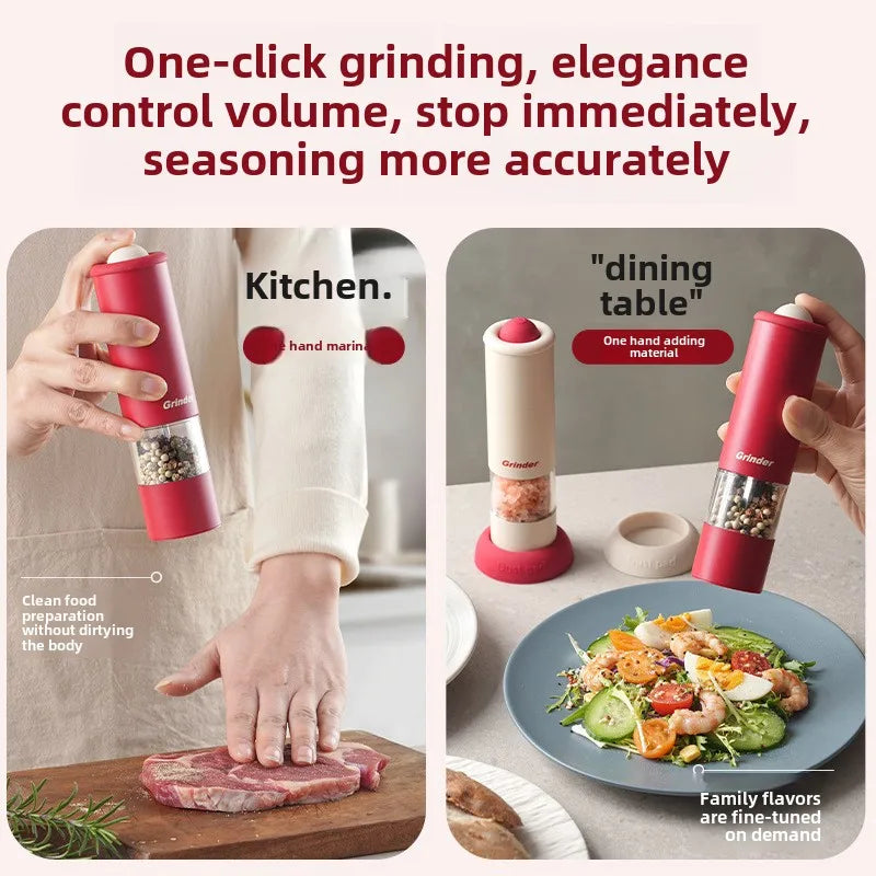 GrindLux – Electric Pepper & Salt Mill