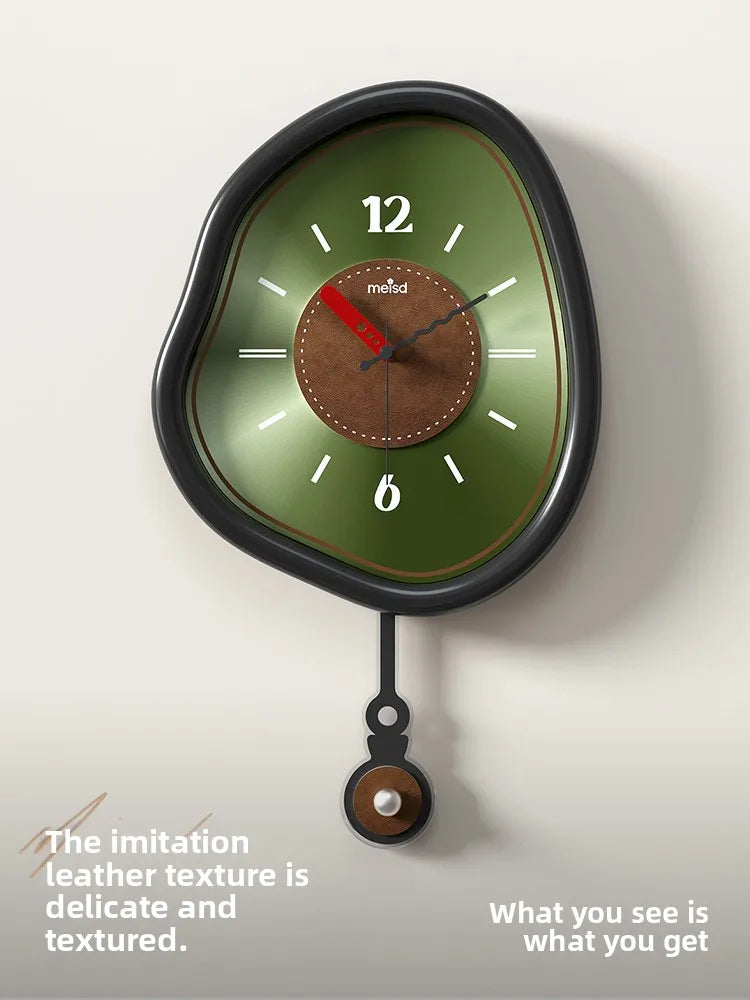 Nova No-Drill Modern Wall Clock