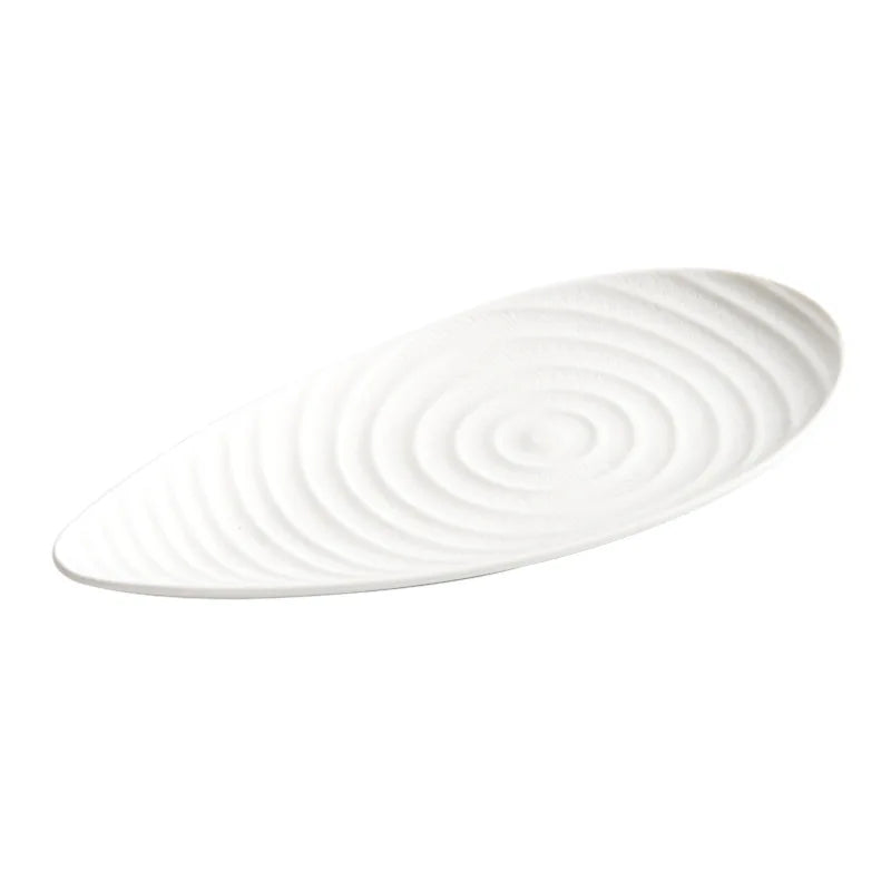 ✨ Irregular Elegance – Creative High-End Dinner Plate for Trendy Tables