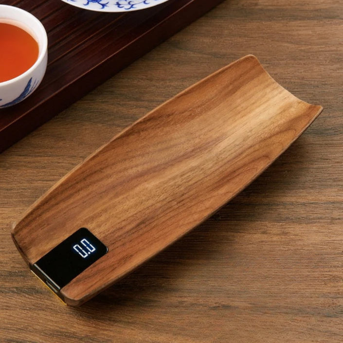LeafWeigh – Precision Wooden Digital Tea & Coffee Scale