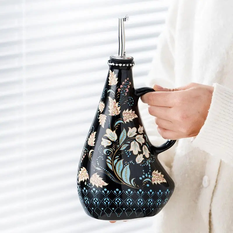 TerraPour – High-Temp Ceramic Oil Bottle