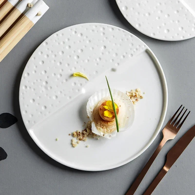 🖤 Creative Ceramic Plates & Trays – Where Dining Meets Decoration